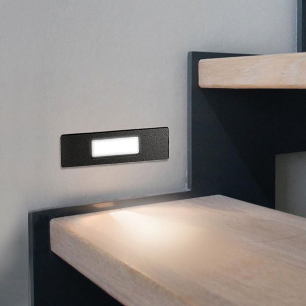 Fumagalli Nina 150 Recessed Bricklight Black
