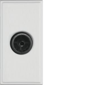 Hager Sollysta TV Euro Module White WMMTVF